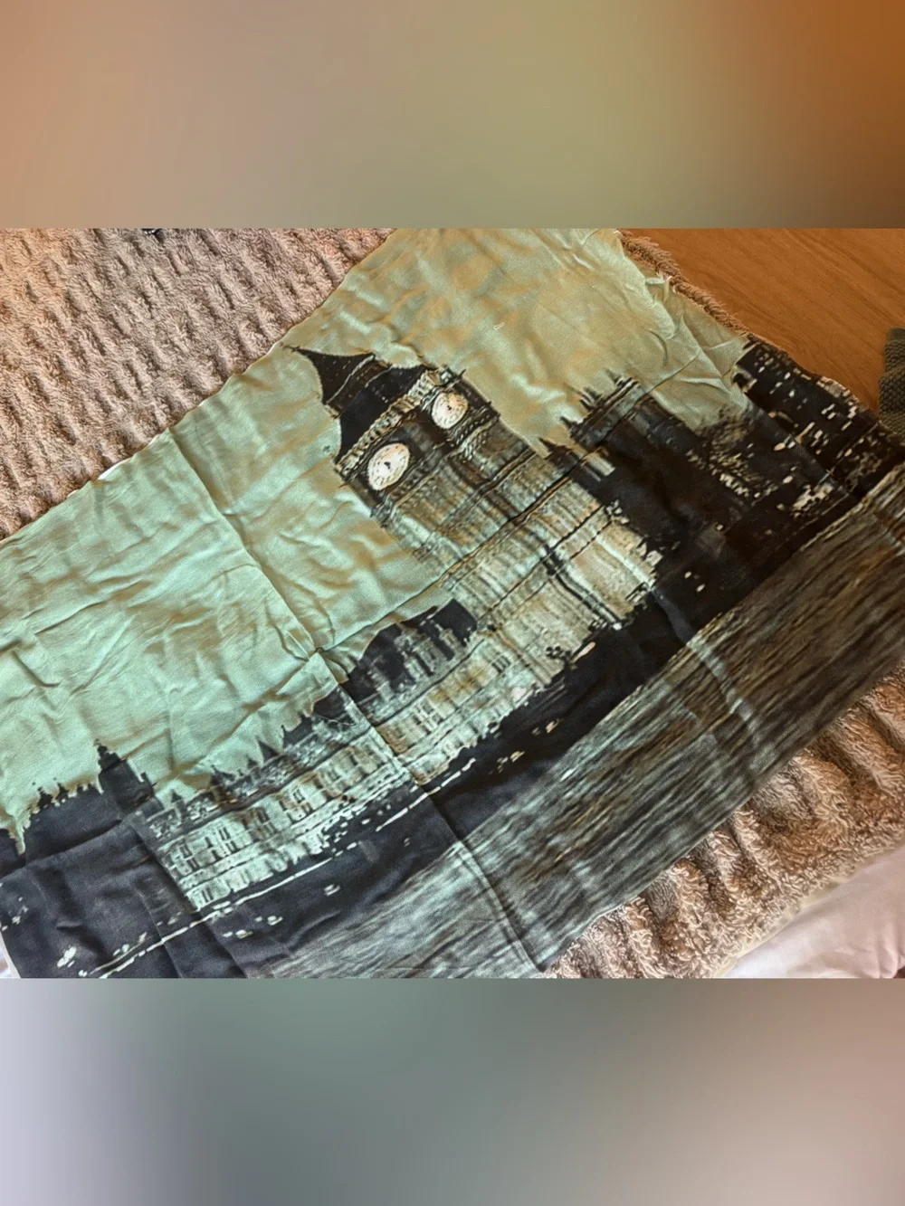 London print scarf